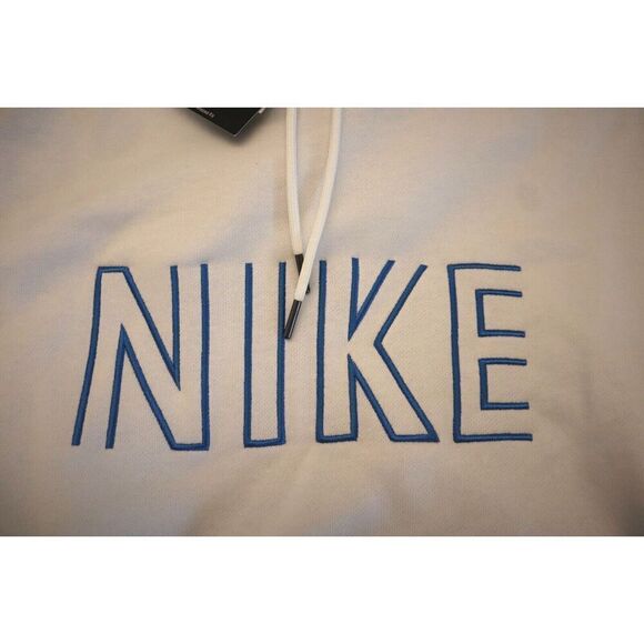 Nike FJ4915-121 Women's Sz Medium Summit White Oversized Pullover Hoodie - Picture 6 of 13